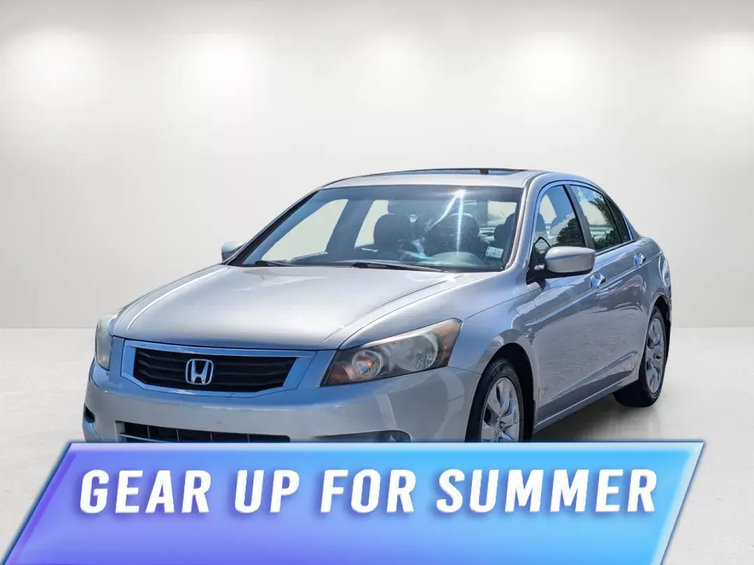 2008 Honda Accord Sdn EX-L (1HGCP36838A) with an Gas V6 3.5L/212 engine, 5-Speed Automatic transmission, located at 3959 U.S. 80 W, Phenix City, AL, 36870, (334) 297-4885, 32.469296, -85.135185 - 2008 Honda Accord Sdn EX-L - Photo#0