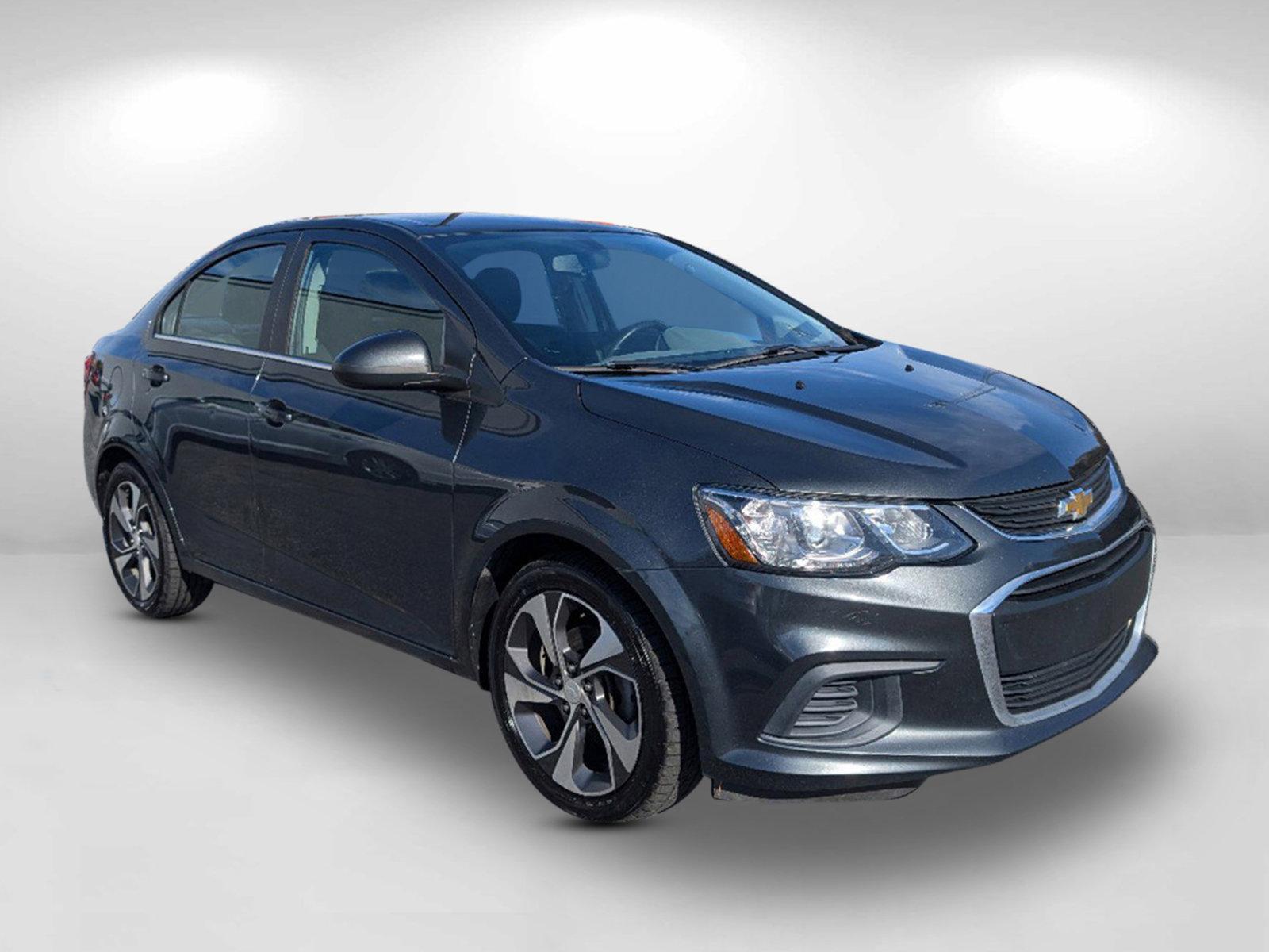 2019 /Jet Black/Dark Titanium Chevrolet Sonic Premier (1G1JF5SB2K4) with an Turbocharged Gas I4 1.4L/83 engine, 6-Speed Automatic transmission, located at 7000 Northlake Connector, Columbus, GA, 31904, (706) 987-8085, 32.524975, -84.978134 - 2019 Chevrolet Sonic Premier - Photo#3