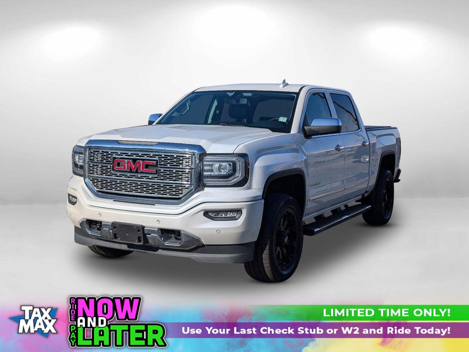 2016 /Jet Black GMC Sierra 1500 Denali (3GTP1PEC7GG) with an Gas V8 5.3L/325 engine, 8-Speed Automatic transmission, located at 1430 Gateway Drive, Opelika, AL, 36801, (334) 239-0944, 32.637871, -85.409790 - 2016 GMC Sierra 1500 Denali - Photo#0