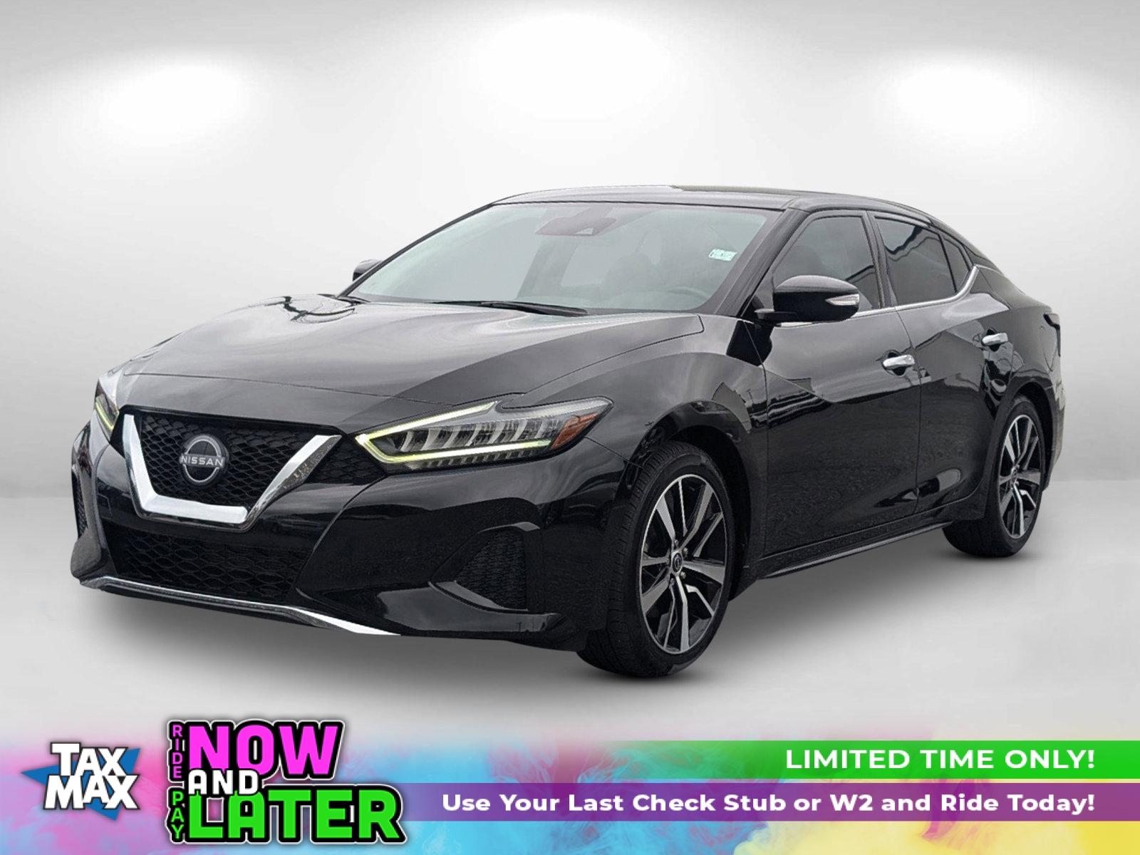 2023 Super Black /Cashmere Nissan Maxima SV (1N4AA6CV7PC) with an Premium Unleaded V-6 3.5 L/213 engine, 1-Speed CVT w/OD transmission, located at 1430 Gateway Drive, Opelika, AL, 36801, (334) 239-0944, 32.637871, -85.409790 - 2023 Nissan Maxima SV - Photo#0