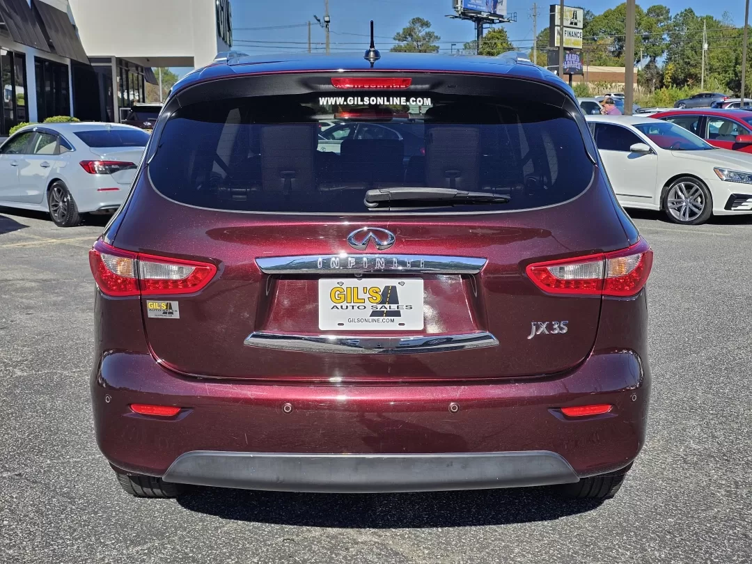 2013 /Java Infiniti JX35 (5N1AL0MNXDC) with an Other engine, located at 3959 U.S. 80 W, Phenix City, AL, 36870, (334) 297-4885, 32.469296, -85.135185 - Explore the open road in style with this stunning 2013 Infiniti JX35, perfect for families and adventurers alike! With its exquisite Midnight Garnet exterior and luxurious Java leather interior, this SUV combines elegance with functionality, making it a fantastic choice for anyone looking to elevate - Photo#5