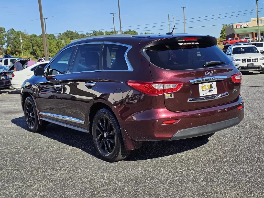 2013 /Java Infiniti JX35 (5N1AL0MNXDC) with an Other engine, located at 3959 U.S. 80 W, Phenix City, AL, 36870, (334) 297-4885, 32.469296, -85.135185 - Explore the open road in style with this stunning 2013 Infiniti JX35, perfect for families and adventurers alike! With its exquisite Midnight Garnet exterior and luxurious Java leather interior, this SUV combines elegance with functionality, making it a fantastic choice for anyone looking to elevate - Photo#6