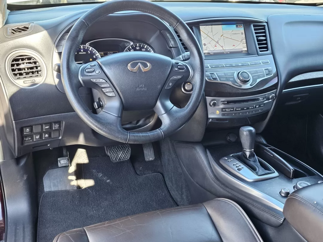 2013 /Java Infiniti JX35 (5N1AL0MNXDC) with an Other engine, located at 3959 U.S. 80 W, Phenix City, AL, 36870, (334) 297-4885, 32.469296, -85.135185 - Explore the open road in style with this stunning 2013 Infiniti JX35, perfect for families and adventurers alike! With its exquisite Midnight Garnet exterior and luxurious Java leather interior, this SUV combines elegance with functionality, making it a fantastic choice for anyone looking to elevate - Photo#16