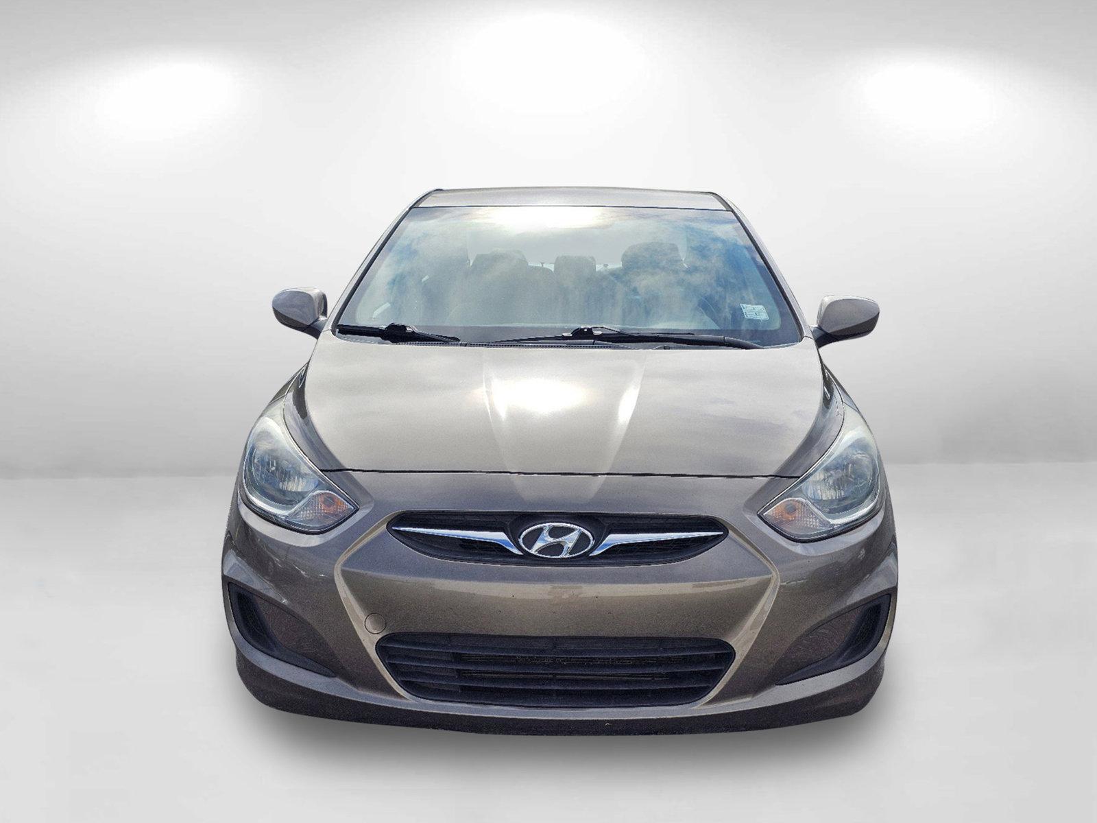 2014 Mocho Bronze Metallic /Beige Hyundai Accent GLS (KMHCT4AE4EU) with an Regular Unleaded I-4 1.6 L/97 engine, 6-Speed Automatic w/OD transmission, located at 3959 U.S. 80 W, Phenix City, AL, 36870, (334) 297-4885, 32.469296, -85.135185 - 2014 Hyundai Accent GLS - Photo#1