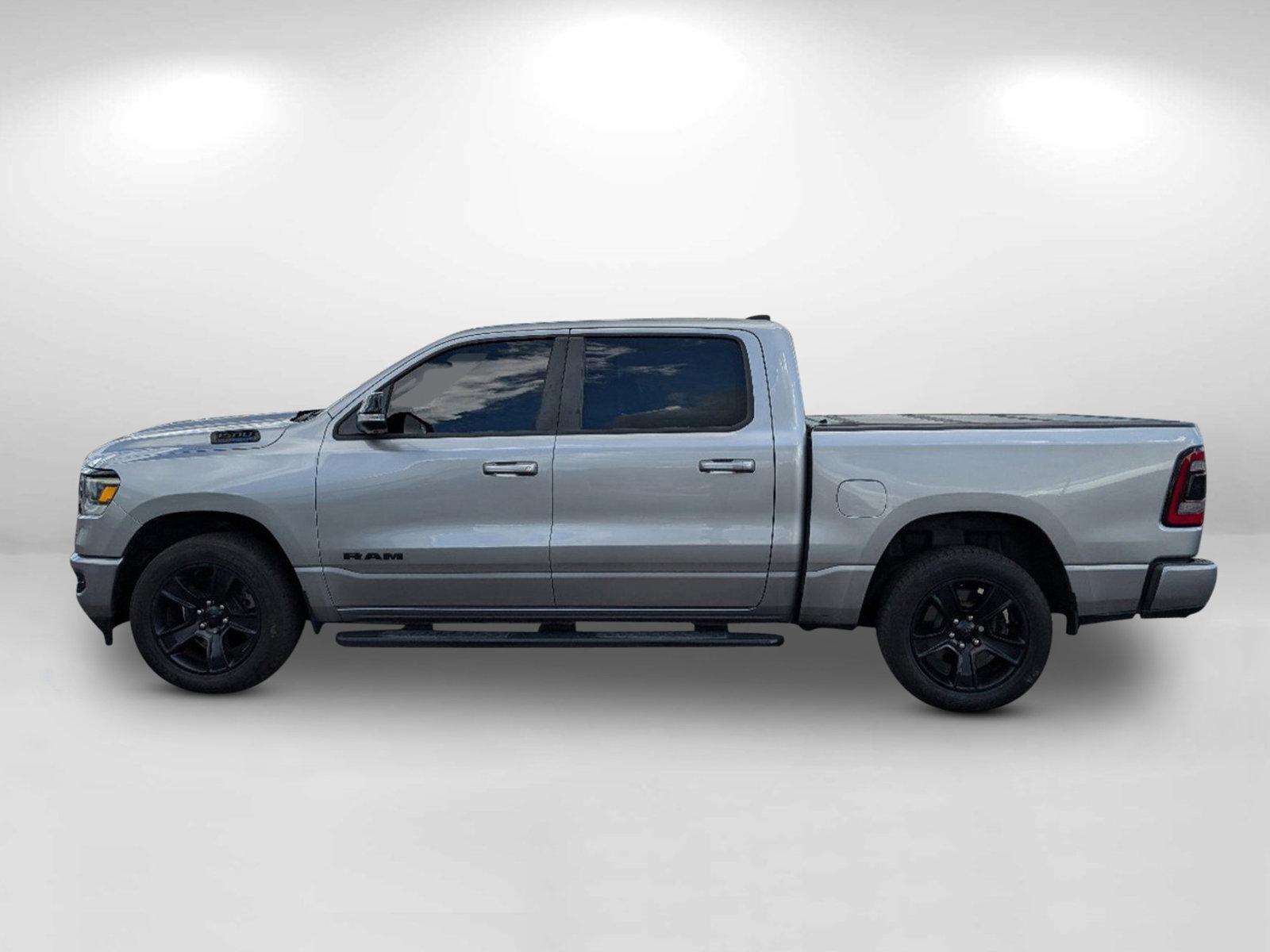 2021 Billet Silver Metallic Clearcoat /Black Ram 1500 Big Horn (1C6SRFFT6MN) with an Regular Unleaded V-8 5.7 L/345 engine, 8-Speed Automatic w/OD transmission, located at 804 22nd Ave, Phenix City, AL, 36870, (334) 297-1860, 32.484749, -85.024475 - 2021 Ram 1500 Big Horn - Photo#7