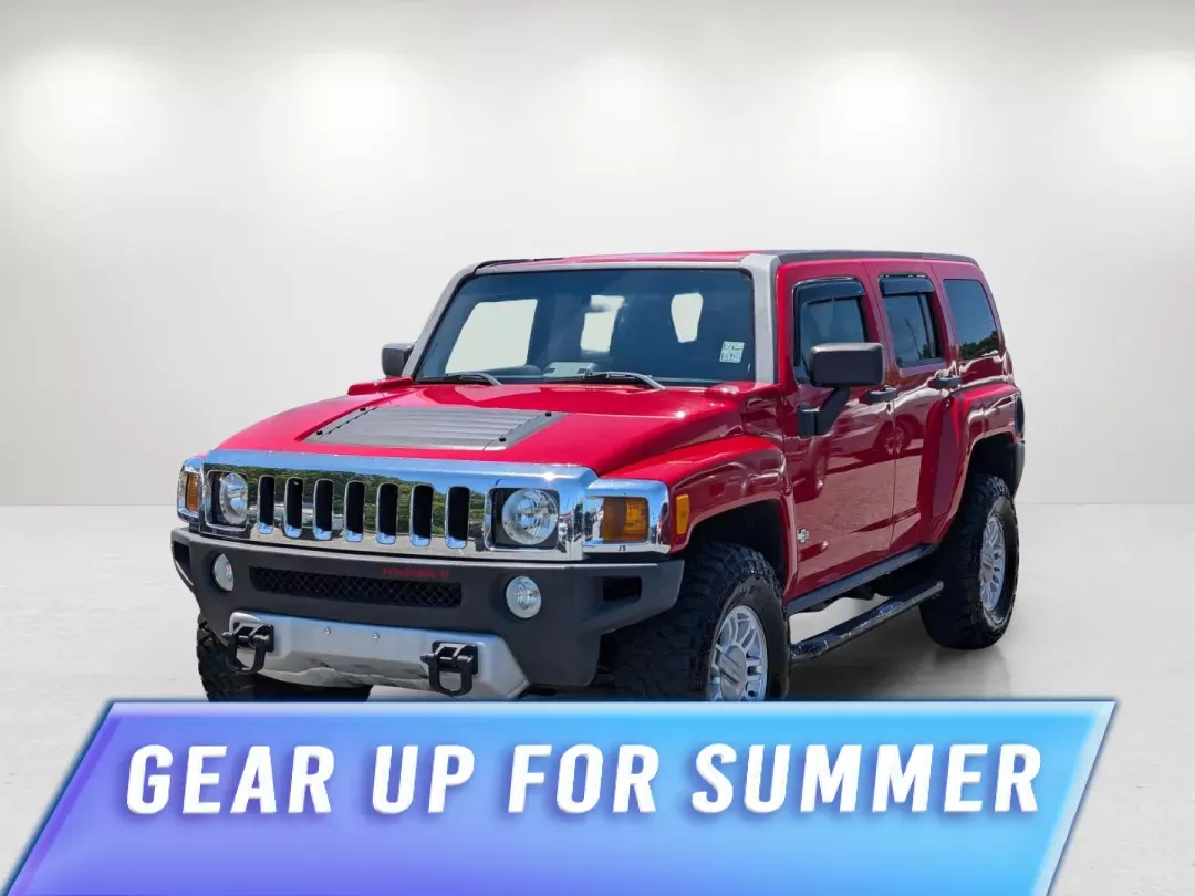 2008 /Ebony Hummer H3 SUV (5GTEN13E288) with an Gas 5 3.7L/223 engine, 4-Speed Automatic w/OD transmission, located at 7000 Northlake Connector, Columbus, GA, 31904, (706) 987-8085, 32.524975, -84.978134 - 2008 Hummer H3 SUV - Photo#0