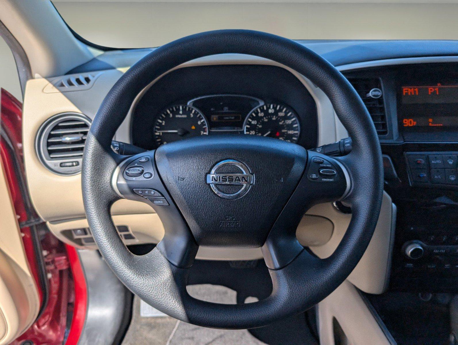 2016 /Almond Nissan Pathfinder S (5N1AR2MN6GC) with an Regular Unleaded V-6 3.5 L/213 engine, 1-Speed CVT w/OD transmission, located at 521 Old Farm Lane Rd, Prattville, AL, 36066, (334) 325-1505, 32.482460, -86.416367 - 2016 Nissan Pathfinder S - Photo#16