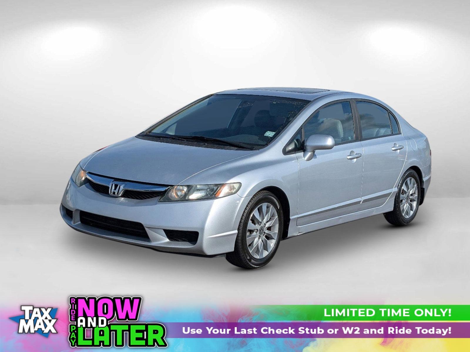 2011 Silver Honda Civic Sdn EX-L (2HGFA1F94BH) with an Gas I4 1.8L/110 engine, 5-Speed Automatic transmission, located at 521 Old Farm Lane Rd, Prattville, AL, 36066, (334) 325-1505, 32.482460, -86.416367 - 2011 Honda Civic Sdn EX-L - Photo#0