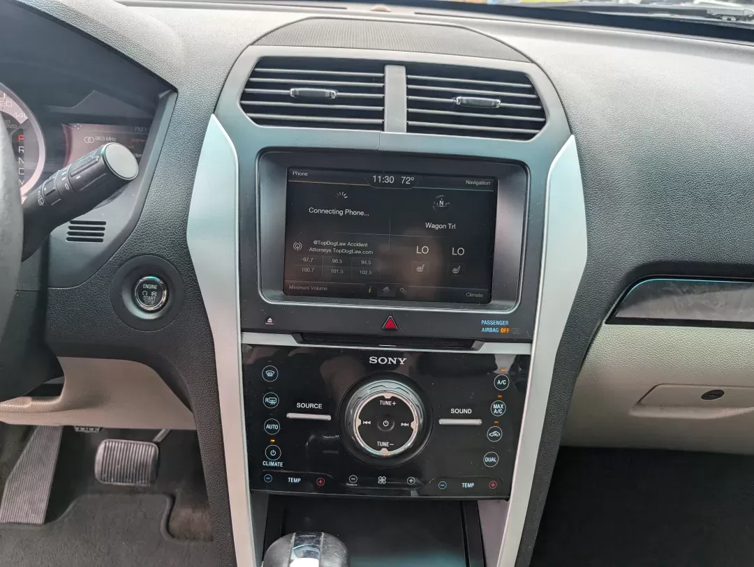 2015 Ford Explorer Limited (1FM5K7F87FG) with an Regular Unleaded V-6 3.5 L/213 engine, 6-Speed Automatic w/OD transmission, located at 3959 U.S. 80 W, Phenix City, AL, 36870, (334) 297-4885, 32.469296, -85.135185 - 2015 Ford Explorer Limited - Photo#15