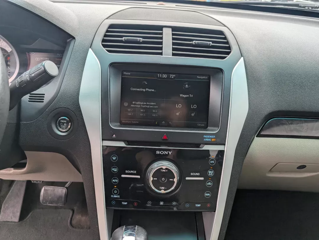 2015 Ford Explorer Limited (1FM5K7F87FG) with an Regular Unleaded V-6 3.5 L/213 engine, 6-Speed Automatic w/OD transmission, located at 3959 U.S. 80 W, Phenix City, AL, 36870, (334) 297-4885, 32.469296, -85.135185 - 2015 Ford Explorer Limited - Photo#16