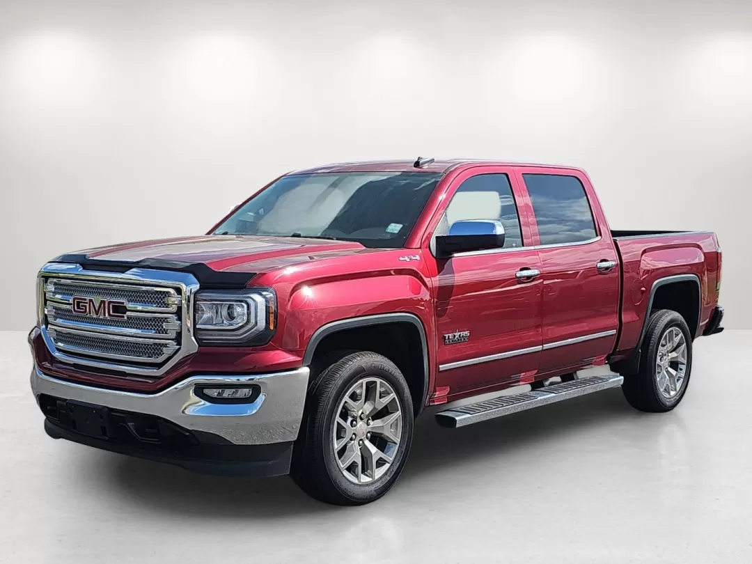 2018 /Cocoa/Dune GMC Sierra 1500 SLT (3GTU2NECXJG) with an Other engine, located at 3959 U.S. 80 W, Phenix City, AL, 36870, (334) 297-4885, 32.469296, -85.135185 - Experience the ultimate blend of power and comfort with the 2018 GMC Sierra 1500 SLT, a truck that's not just a vehicle-it's your partner in adventure, ideal for both weekend getaways and daily commutes. Whether you're hauling equipment for a weekend project or cruising through Phenix City, AL, this - Photo#1