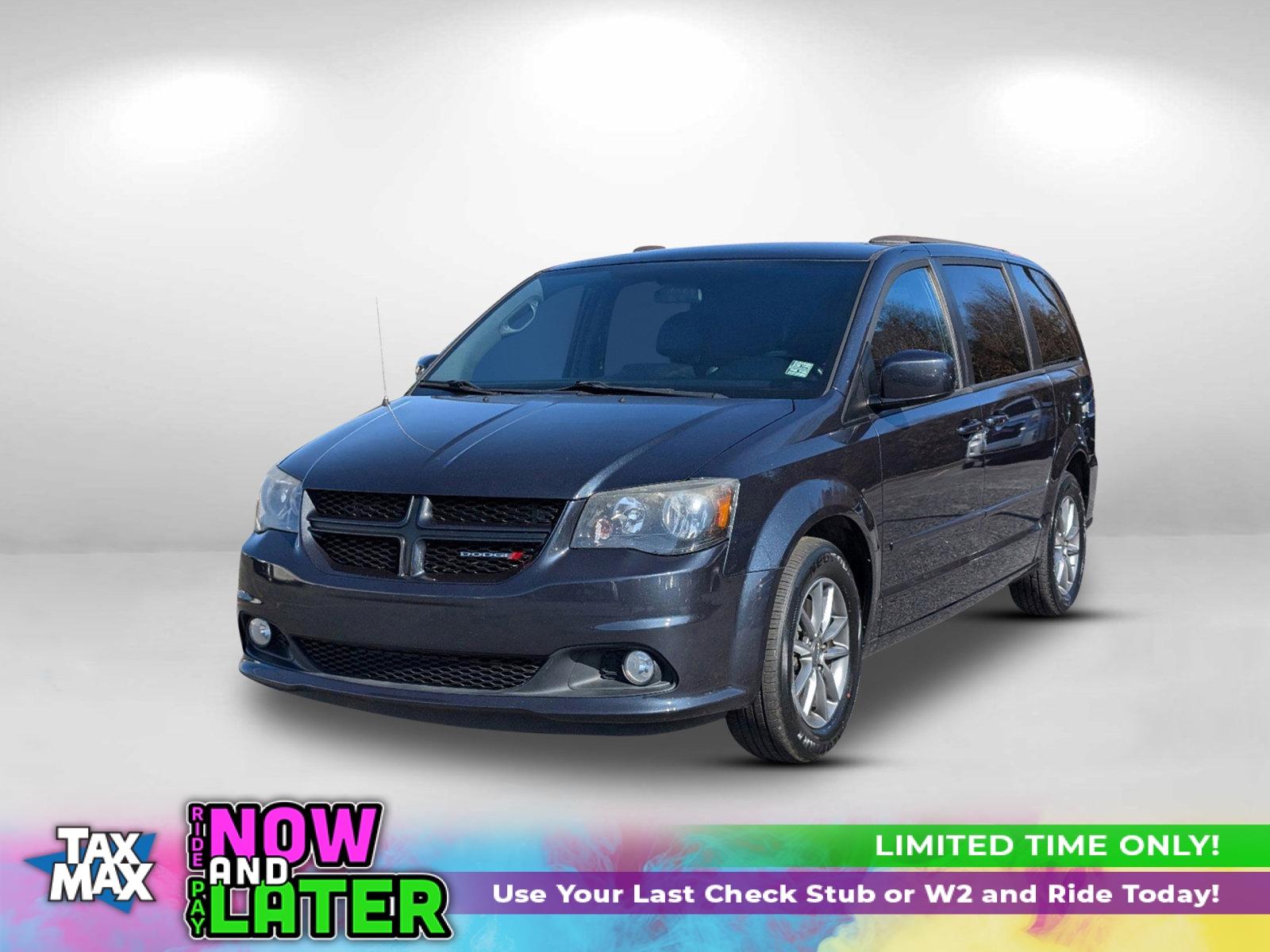 2014 /Black Dodge Grand Caravan R/T (2C4RDGEG7ER) with an Regular Unleaded V-6 3.6 L/220 engine, 6-Speed Multi-Speed Automatic w/OD transmission, located at 1430 Gateway Drive, Opelika, AL, 36801, (334) 239-0944, 32.637871, -85.409790 - 2014 Dodge Grand Caravan R/T - Photo#0