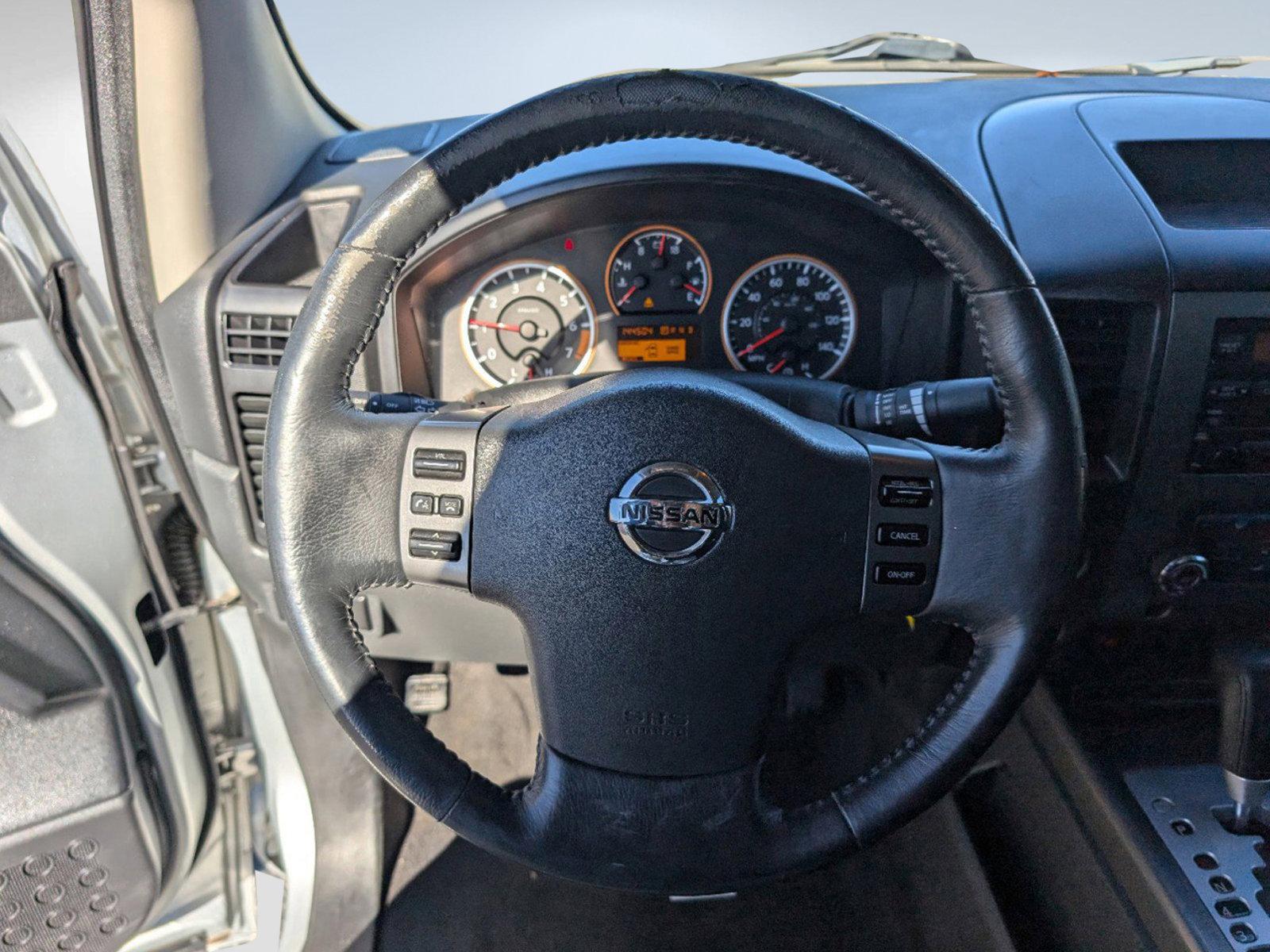 2010 /Charcoal Nissan Titan SE (1N6BA0CA0AN) with an Gas/Ethanol V8 5.6L/ engine, 5-Speed Automatic w/OD transmission, located at 804 22nd Ave, Phenix City, AL, 36870, (334) 297-1860, 32.484749, -85.024475 - 2010 Nissan Titan SE - Photo#13