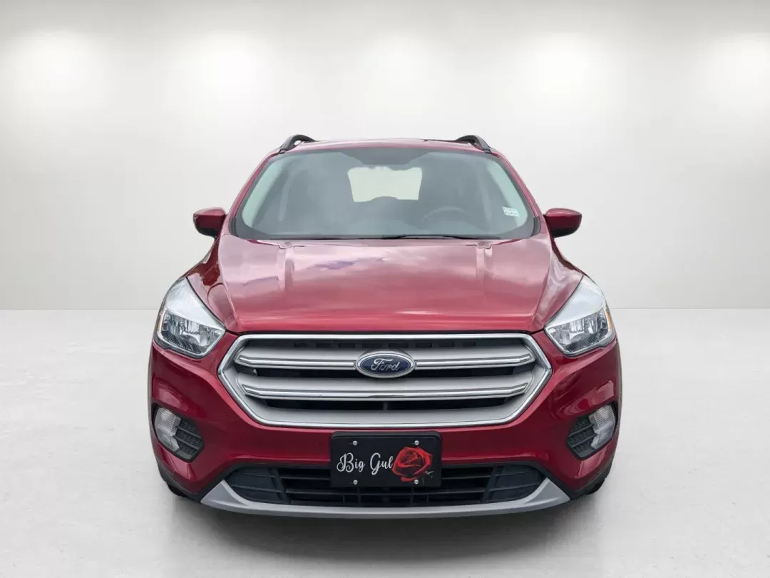 2018 Red Ford Escape SE (1FMCU9GD1JU) with an Intercooled Turbo Regular Unleaded I-4 1.5 L/91 engine, 6-Speed Automatic w/OD transmission, located at 3959 U.S. 80 W, Phenix City, AL, 36870, (334) 297-4885, 32.469296, -85.135185 - 2018 Ford Escape SE - Photo#2
