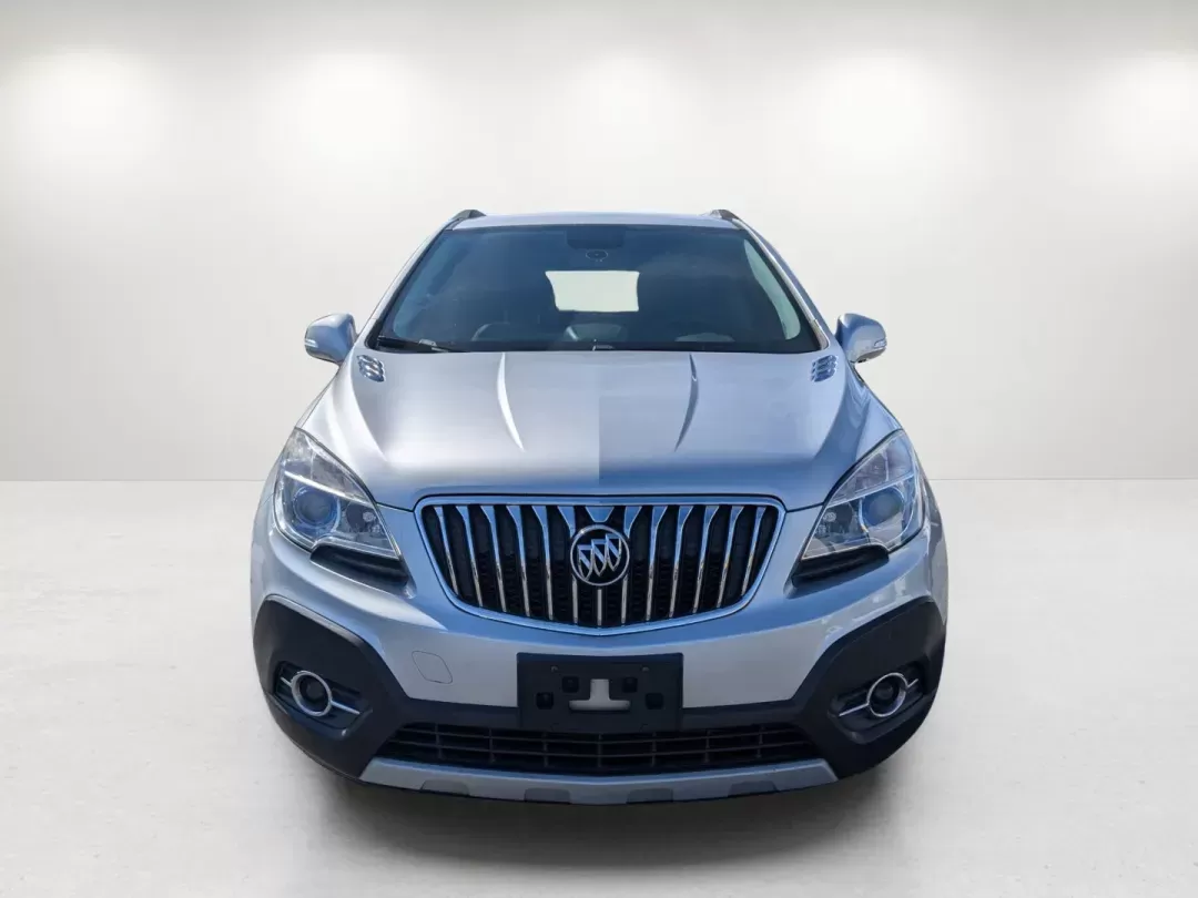 2015 /Ebony Buick Encore Convenience (KL4CJBSB8FB) with an Turbocharged I4 1.4/83 engine, 6-Speed Automatic transmission, located at 804 22nd Ave, Phenix City, AL, 36870, (334) 297-1860, 32.484749, -85.024475 - 2015 Buick Encore Convenience - Photo#2