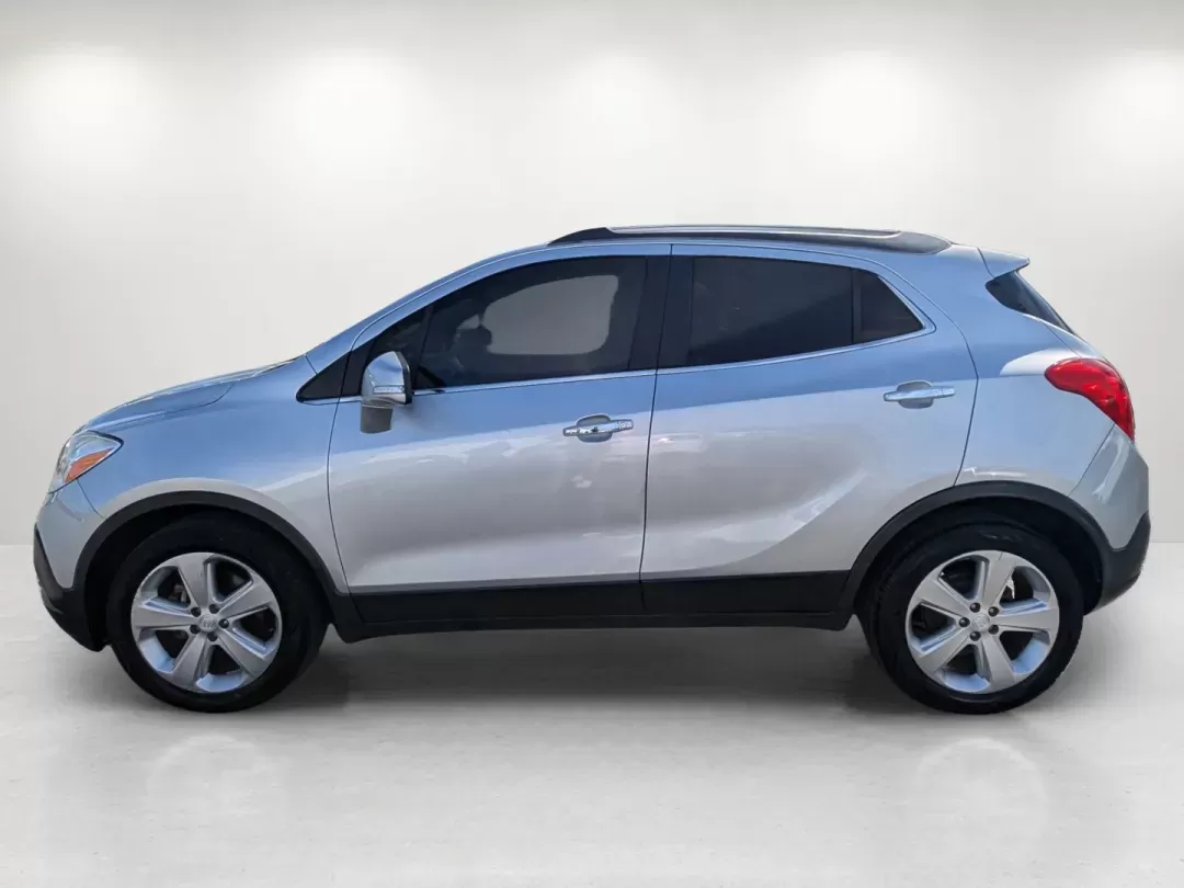 2015 /Ebony Buick Encore Convenience (KL4CJBSB8FB) with an Turbocharged I4 1.4/83 engine, 6-Speed Automatic transmission, located at 804 22nd Ave, Phenix City, AL, 36870, (334) 297-1860, 32.484749, -85.024475 - 2015 Buick Encore Convenience - Photo#8