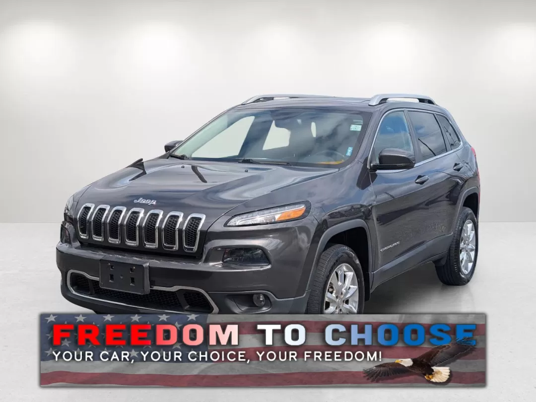2015 /Lt Frost Beige/Black Jeep Cherokee Limited (1C4PJMDS6FW) with an Other engine, located at 3959 U.S. 80 W, Phenix City, AL, 36870, (334) 297-4885, 32.469296, -85.135185 - **Adventure Awaits with This 2015 Jeep Cherokee Limited at Gils Auto Phenix City, AL!**<br /> <br /> Whether you're a weekend warrior seeking thrills off the beaten path or a busy professional needing a reliable ride for daily commutes, this 2015 Jeep Cherokee Limited is perfectly suited for your l - Photo#0