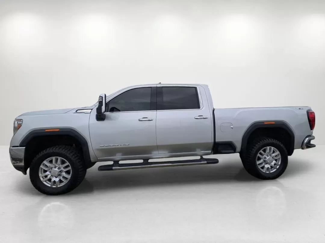 2020 /Jet Black GMC Sierra 2500HD SLT (1GT49NE79LF) with an Gas V8 6.6L/ engine, 10-Speed Automatic transmission, located at 3959 U.S. 80 W, Phenix City, AL, 36870, (334) 297-4885, 32.469296, -85.135185 - 2020 GMC Sierra 2500HD SLT - Photo#8