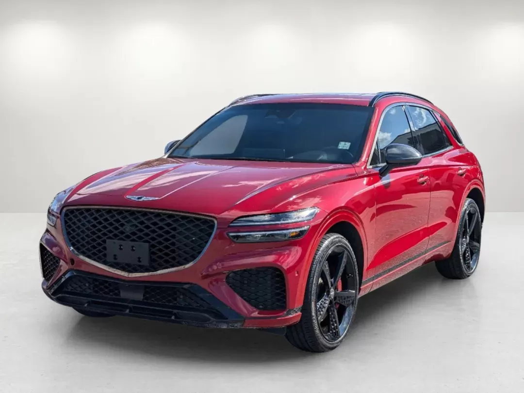 2022 /Red Genesis GV70 3.5T Sport (KMUMCDTC7NU) with an Twin Turbo Premium Unleaded V-6 3.5 L/212 engine, 8-Speed Automatic w/OD transmission, located at 3959 U.S. 80 W, Phenix City, AL, 36870, (334) 297-4885, 32.469296, -85.135185 - 2022 Genesis GV70 3.5T Sport - Photo#1