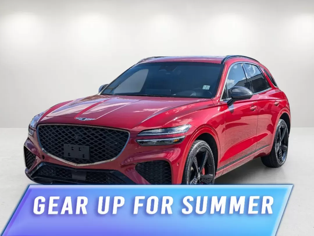 2022 /Red Genesis GV70 3.5T Sport (KMUMCDTC7NU) with an Twin Turbo Premium Unleaded V-6 3.5 L/212 engine, 8-Speed Automatic w/OD transmission, located at 521 Old Farm Lane Rd, Prattville, AL, 36066, (334) 325-1505, 32.482460, -86.416367 - 2022 Genesis GV70 3.5T Sport - Photo#0