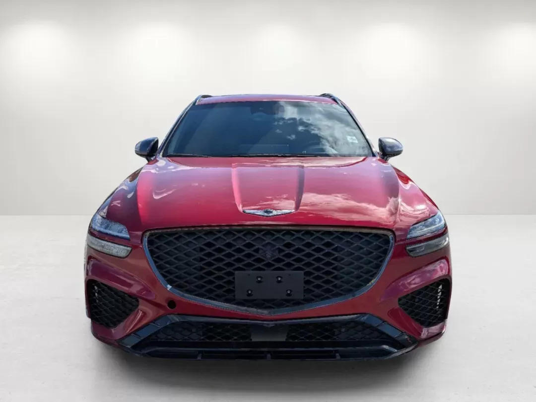 2022 /Red Genesis GV70 3.5T Sport (KMUMCDTC7NU) with an Twin Turbo Premium Unleaded V-6 3.5 L/212 engine, 8-Speed Automatic w/OD transmission, located at 521 Old Farm Lane Rd, Prattville, AL, 36066, (334) 325-1505, 32.482460, -86.416367 - 2022 Genesis GV70 3.5T Sport - Photo#1