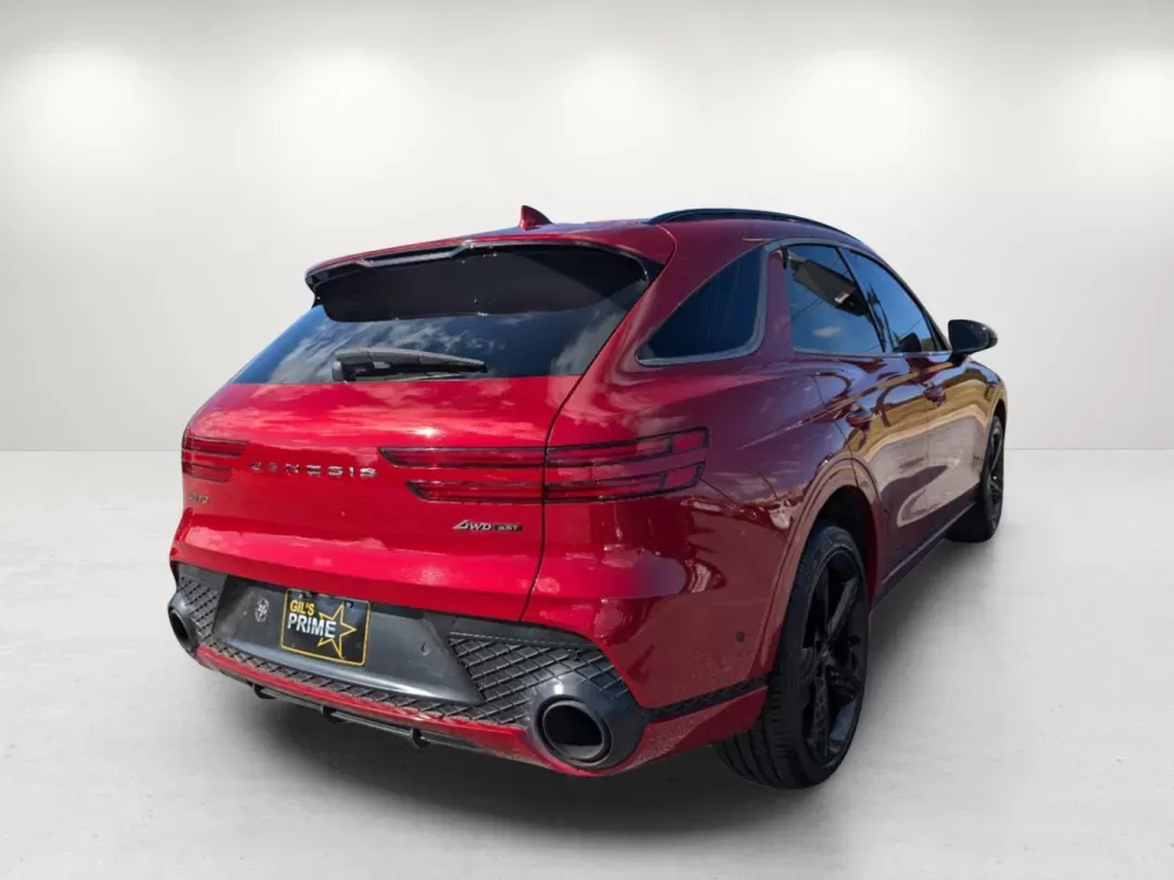 2022 /Red Genesis GV70 3.5T Sport (KMUMCDTC7NU) with an Twin Turbo Premium Unleaded V-6 3.5 L/212 engine, 8-Speed Automatic w/OD transmission, located at 521 Old Farm Lane Rd, Prattville, AL, 36066, (334) 325-1505, 32.482460, -86.416367 - 2022 Genesis GV70 3.5T Sport - Photo#4