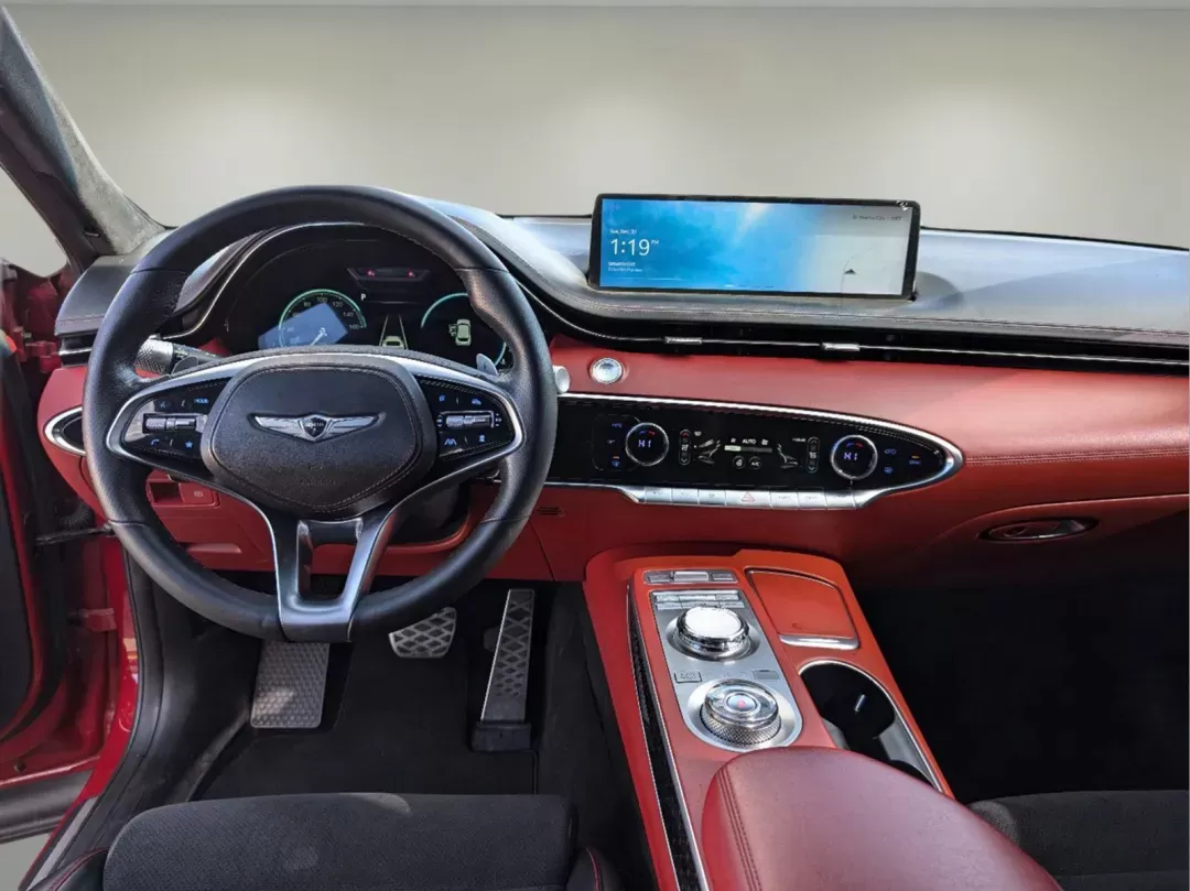 2022 /Red Genesis GV70 3.5T Sport (KMUMCDTC7NU) with an Twin Turbo Premium Unleaded V-6 3.5 L/212 engine, 8-Speed Automatic w/OD transmission, located at 521 Old Farm Lane Rd, Prattville, AL, 36066, (334) 325-1505, 32.482460, -86.416367 - 2022 Genesis GV70 3.5T Sport - Photo#11
