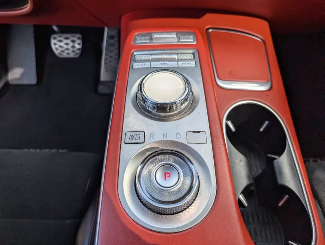 2022 /Red Genesis GV70 3.5T Sport (KMUMCDTC7NU) with an Twin Turbo Premium Unleaded V-6 3.5 L/212 engine, 8-Speed Automatic w/OD transmission, located at 521 Old Farm Lane Rd, Prattville, AL, 36066, (334) 325-1505, 32.482460, -86.416367 - 2022 Genesis GV70 3.5T Sport - Photo#15