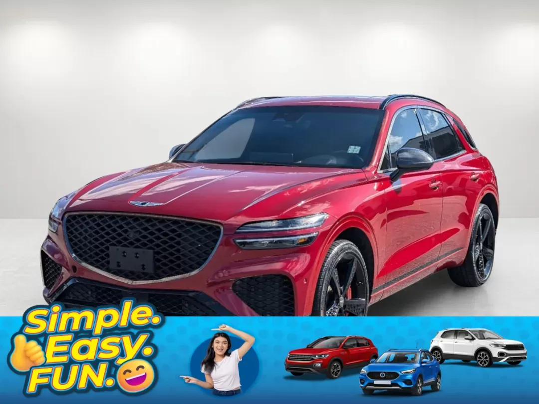 2022 /Red Genesis GV70 3.5T Sport (KMUMCDTC7NU) with an Twin Turbo Premium Unleaded V-6 3.5 L/212 engine, 8-Speed Automatic w/OD transmission, located at 521 Old Farm Lane Rd, Prattville, AL, 36066, (334) 325-1505, 32.482460, -86.416367 - 2022 Genesis GV70 3.5T Sport - Photo#0