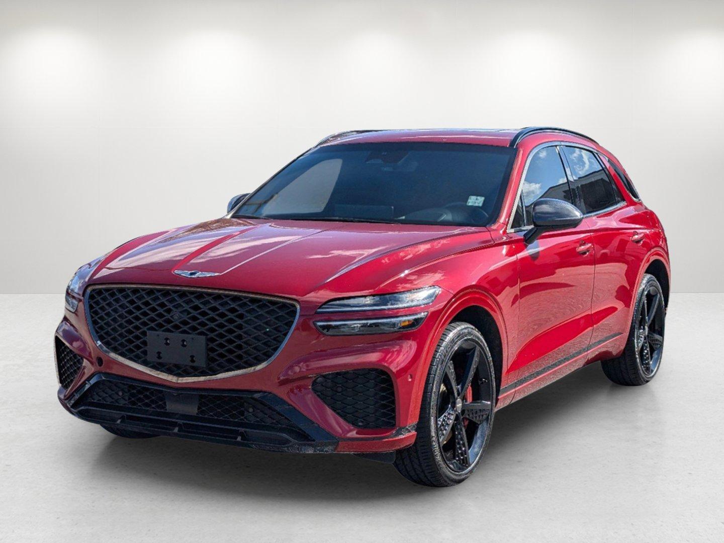 2022 /Red Genesis GV70 3.5T Sport (KMUMCDTC7NU) with an Twin Turbo Premium Unleaded V-6 3.5 L/212 engine, 8-Speed Automatic w/OD transmission, located at 5115 14th Ave., Columbus, GA, 31904, (706) 323-0345, 32.511494, -84.971046 - 2022 Genesis GV70 3.5T Sport - Photo#0