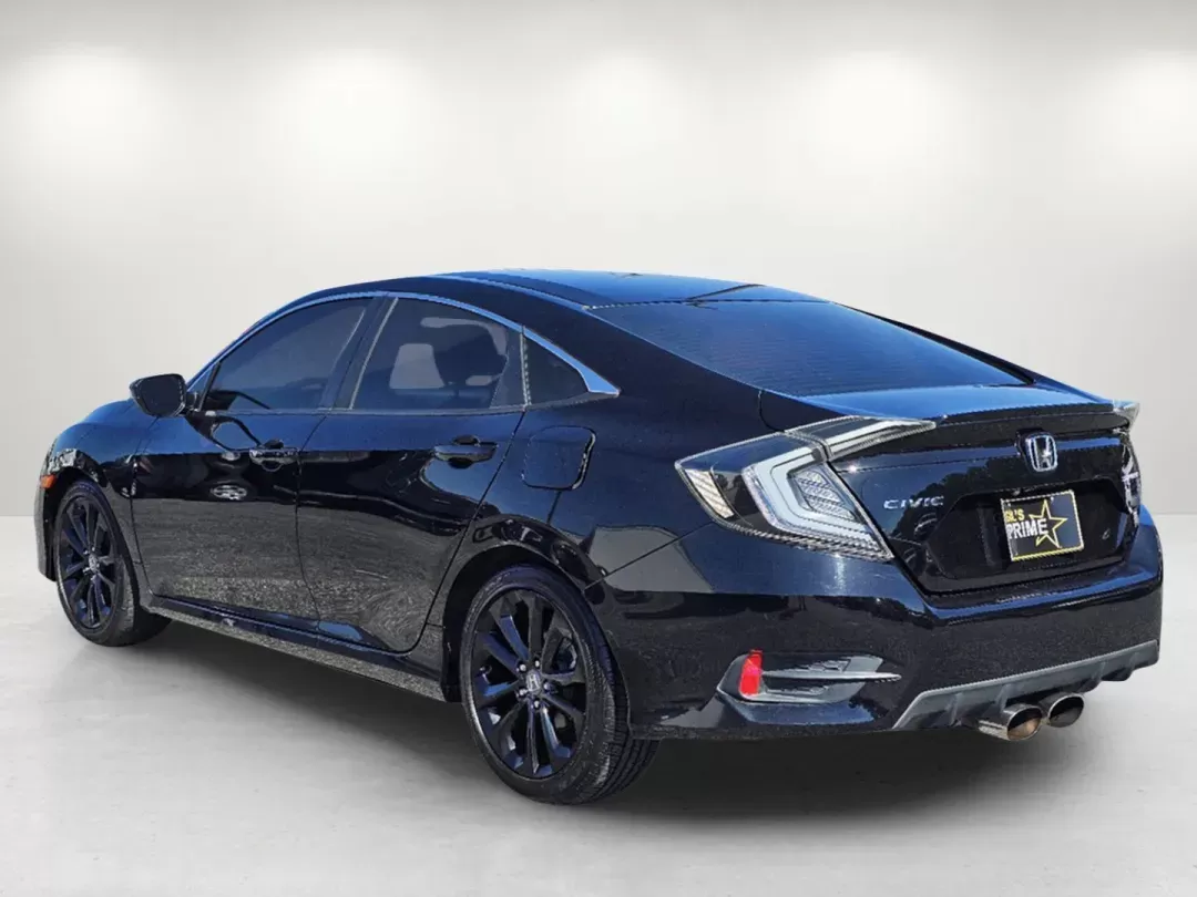 2020 Crystal Black Pearl /Black Honda Civic Sedan Sport (2HGFC2E88LH) with an Regular Unleaded I-4 2.0 L/122 engine, 6-Speed Manual w/OD transmission, located at 521 Old Farm Lane Rd, Prattville, AL, 36066, (334) 325-1505, 32.482460, -86.416367 - 2020 Honda Civic Sedan Sport - Photo#6