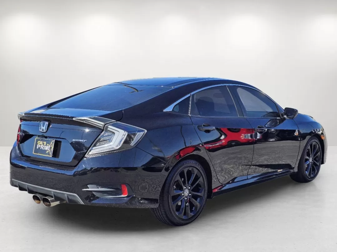 2020 Crystal Black Pearl /Black Honda Civic Sedan Sport (2HGFC2E88LH) with an Other engine, located at 1430 Gateway Drive, Opelika, AL, 36801, (334) 239-0944, 32.637871, -85.409790 - 2020 Honda Civic Sedan Sport - Photo#4