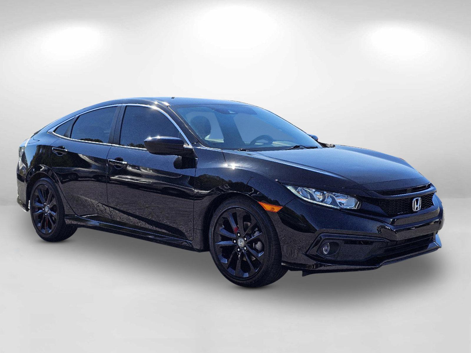 2020 Crystal Black Pearl /Black Honda Civic Sedan Sport (2HGFC2E88LH) with an Regular Unleaded I-4 2.0 L/122 engine, 6-Speed Manual w/OD transmission, located at 804 22nd Ave, Phenix City, AL, 36870, (334) 297-1860, 32.484749, -85.024475 - 2020 Honda Civic Sedan Sport - Photo#2