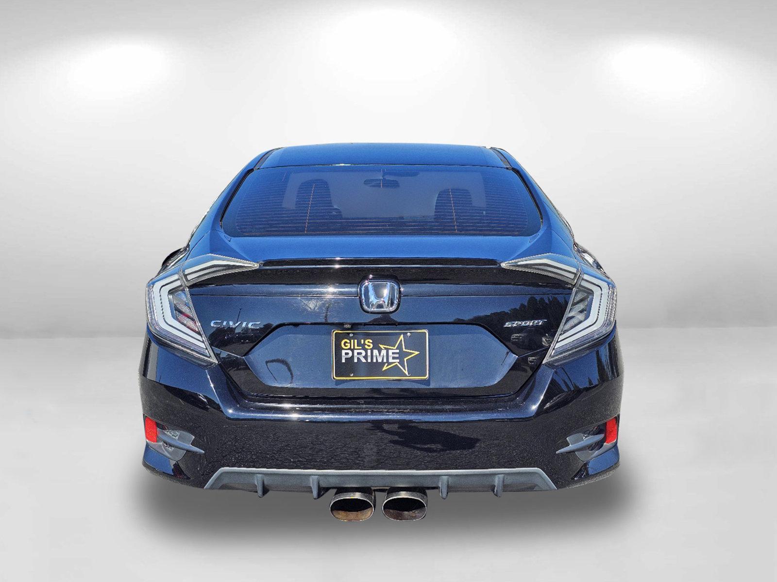 2020 Crystal Black Pearl /Black Honda Civic Sedan Sport (2HGFC2E88LH) with an Regular Unleaded I-4 2.0 L/122 engine, 6-Speed Manual w/OD transmission, located at 804 22nd Ave, Phenix City, AL, 36870, (334) 297-1860, 32.484749, -85.024475 - 2020 Honda Civic Sedan Sport - Photo#5