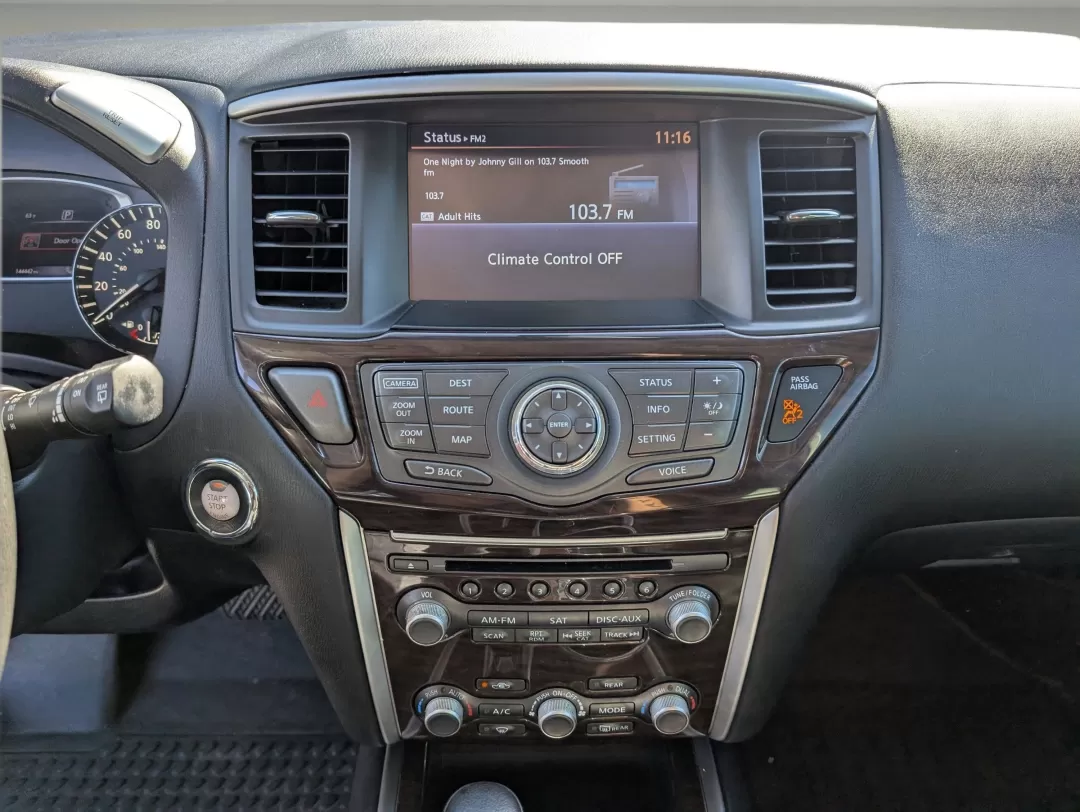 2016 /Charcoal Nissan Pathfinder Platinum (5N1AR2MN8GC) with an Other engine, located at 7000 Northlake Connector, Columbus, GA, 31904, (706) 987-8085, 32.524975, -84.978134 - **Explore the Open Road in Style and Comfort with the 2016 Nissan Pathfinder Platinum at Gils Auto in Phenix City, AL!**<br /> <br /> Are you seeking a versatile and reliable SUV that can keep up with your family's dynamic lifestyle? Whether you're taking the kids to soccer practice, heading out for - Photo#14