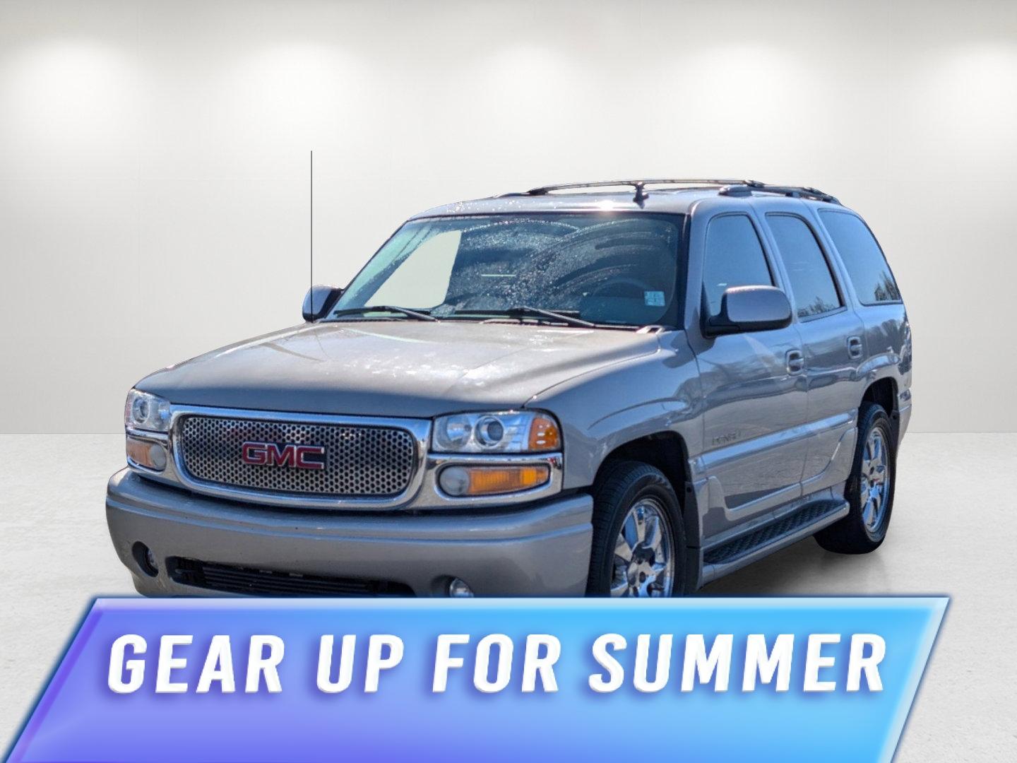 2006 /Stone Gray GMC Yukon Denali (1GKEK63U46J) with an Gas V8 6.0L/364 engine, 4-Speed Automatic w/OD transmission, located at 1430 Gateway Drive, Opelika, AL, 36801, (334) 239-0944, 32.637871, -85.409790 - 2006 GMC Yukon Denali - Photo#0