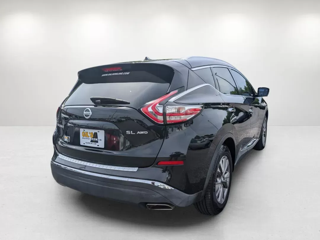 2016 /Black Nissan Murano SL (5N1AZ2MH8GN) with an Regular Unleaded V-6 3.5 L/213 engine, 1-Speed CVT w/OD transmission, located at 7000 Northlake Connector, Columbus, GA, 31904, (706) 987-8085, 32.524975, -84.978134 - 2016 Nissan Murano SL - Photo#4