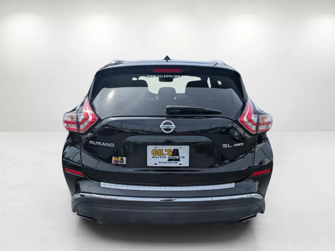 2016 /Black Nissan Murano SL (5N1AZ2MH8GN) with an Regular Unleaded V-6 3.5 L/213 engine, 1-Speed CVT w/OD transmission, located at 7000 Northlake Connector, Columbus, GA, 31904, (706) 987-8085, 32.524975, -84.978134 - 2016 Nissan Murano SL - Photo#5