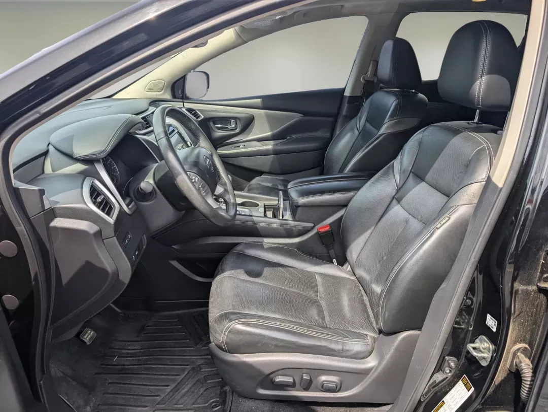 2016 /Black Nissan Murano SL (5N1AZ2MH8GN) with an Regular Unleaded V-6 3.5 L/213 engine, 1-Speed CVT w/OD transmission, located at 7000 Northlake Connector, Columbus, GA, 31904, (706) 987-8085, 32.524975, -84.978134 - 2016 Nissan Murano SL - Photo#9