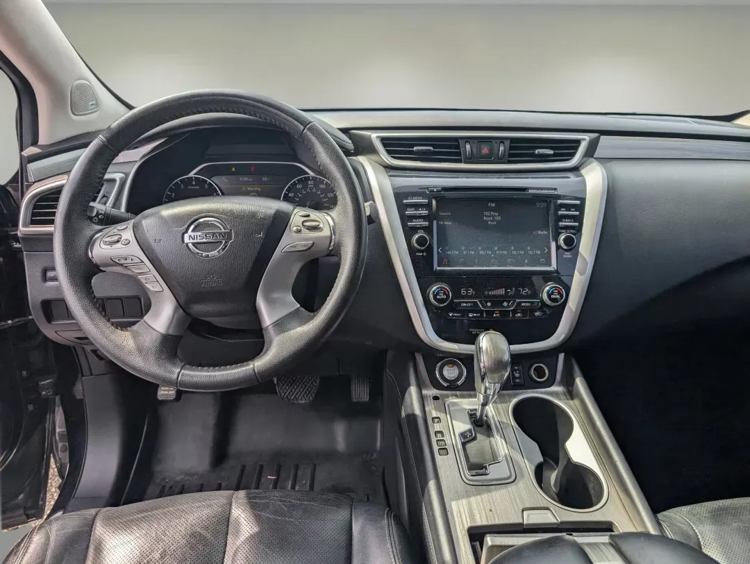 2016 /Black Nissan Murano SL (5N1AZ2MH8GN) with an Regular Unleaded V-6 3.5 L/213 engine, 1-Speed CVT w/OD transmission, located at 7000 Northlake Connector, Columbus, GA, 31904, (706) 987-8085, 32.524975, -84.978134 - 2016 Nissan Murano SL - Photo#11