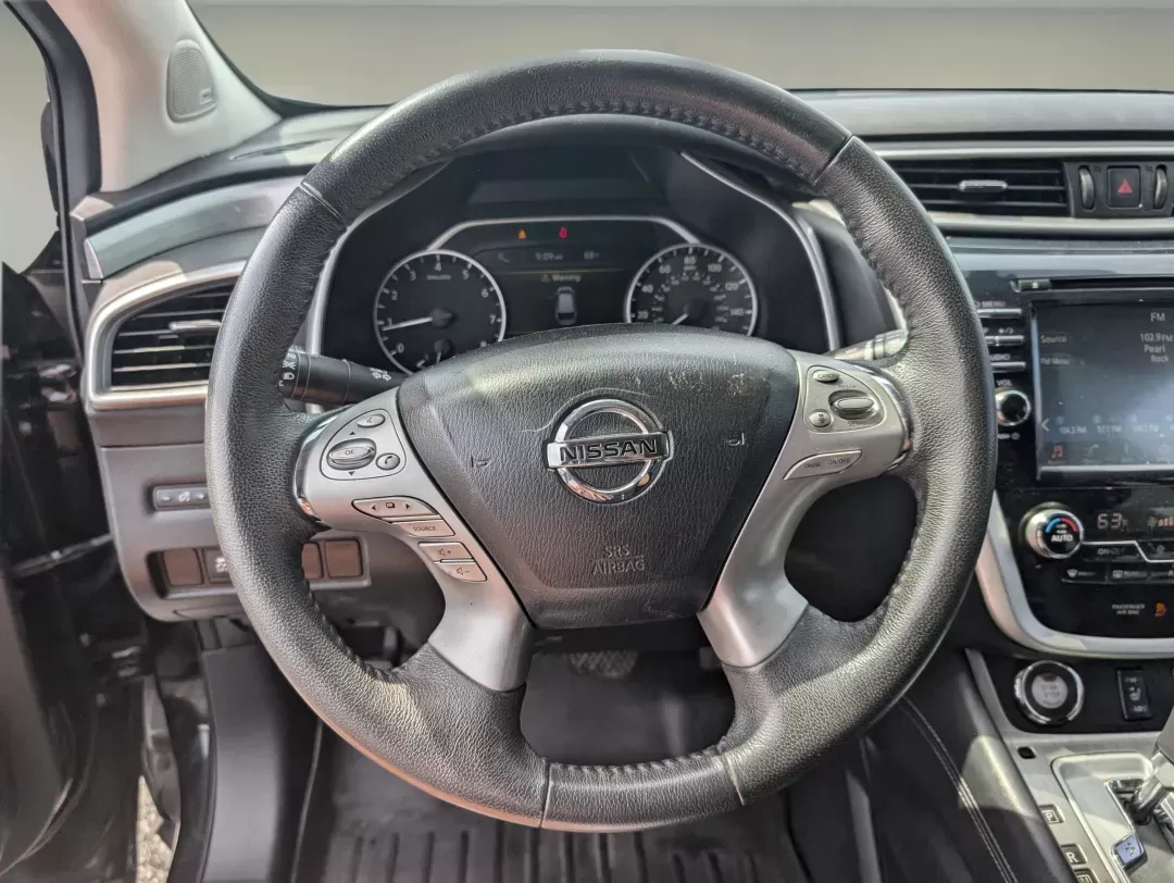 2016 /Black Nissan Murano SL (5N1AZ2MH8GN) with an Regular Unleaded V-6 3.5 L/213 engine, 1-Speed CVT w/OD transmission, located at 7000 Northlake Connector, Columbus, GA, 31904, (706) 987-8085, 32.524975, -84.978134 - 2016 Nissan Murano SL - Photo#14