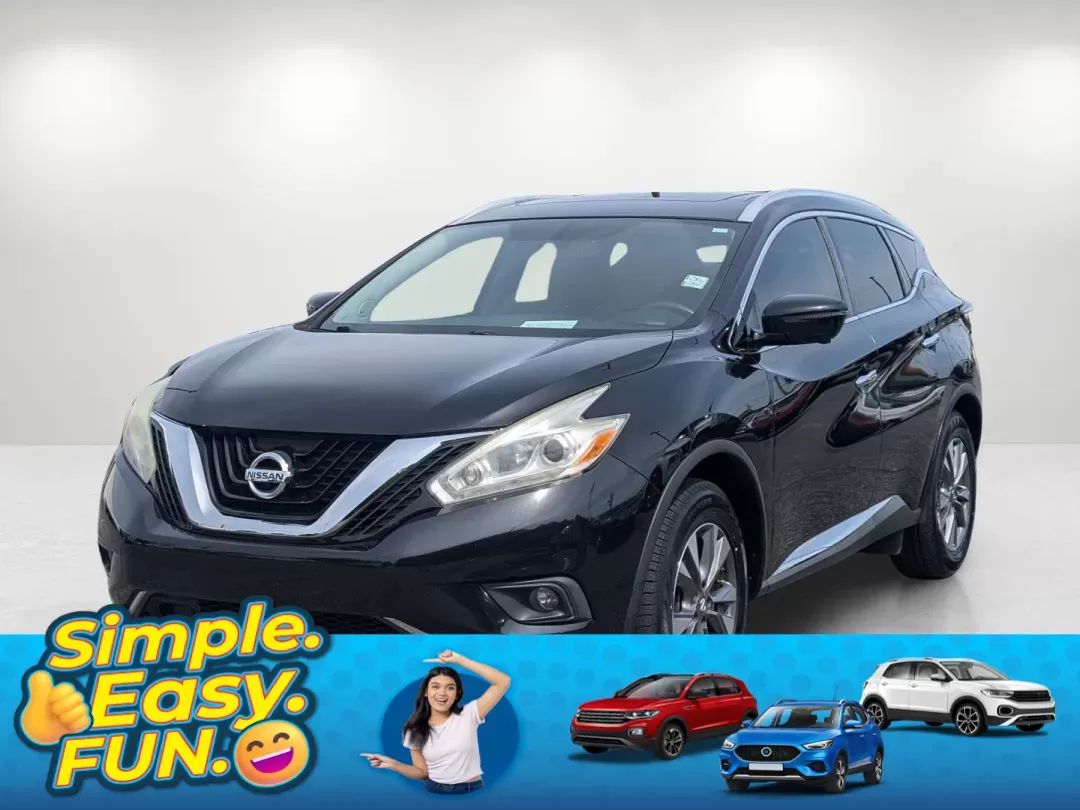 2016 /Black Nissan Murano SL (5N1AZ2MH8GN) with an Regular Unleaded V-6 3.5 L/213 engine, 1-Speed CVT w/OD transmission, located at 7000 Northlake Connector, Columbus, GA, 31904, (706) 987-8085, 32.524975, -84.978134 - 2016 Nissan Murano SL - Photo#0