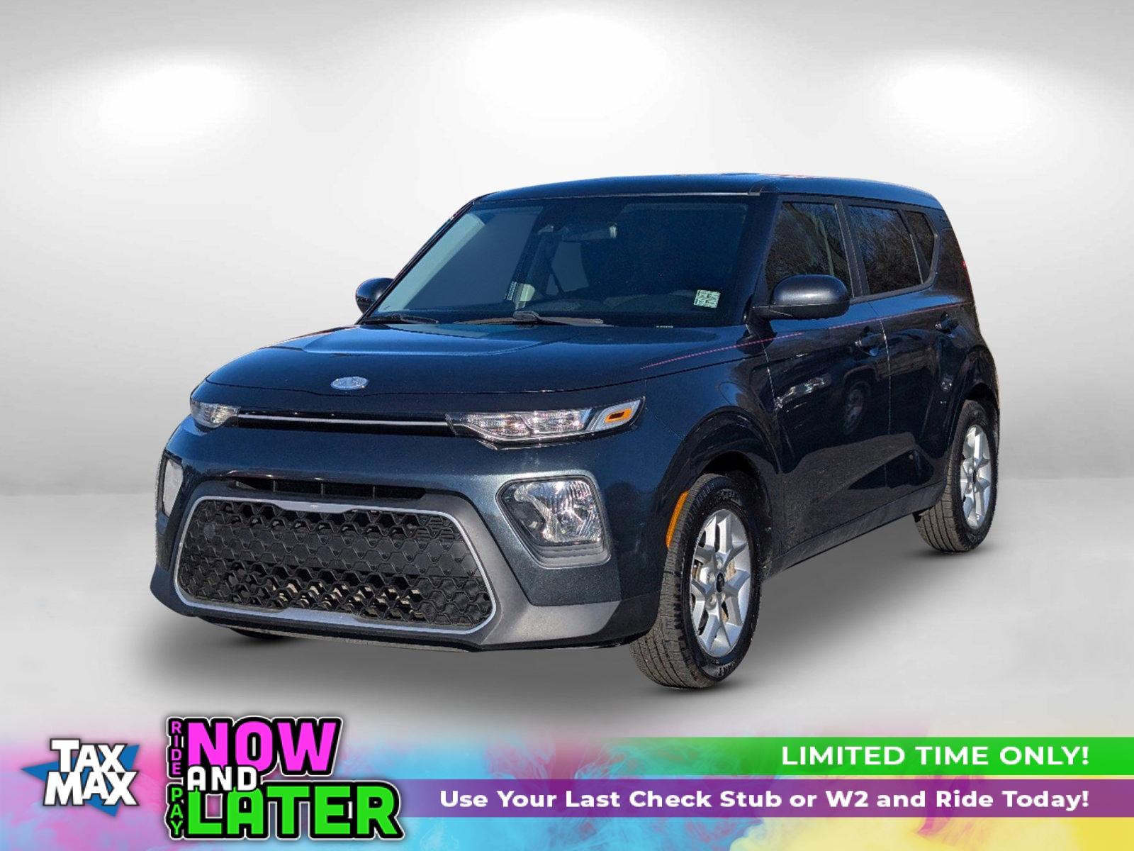 2020 /Black Kia Soul S (KNDJ23AU7L7) with an Regular Unleaded I-4 2.0 L/122 engine, 1-Speed CVT w/OD transmission, located at 804 22nd Ave, Phenix City, AL, 36870, (334) 297-1860, 32.484749, -85.024475 - 2020 Kia Soul S - Photo#0