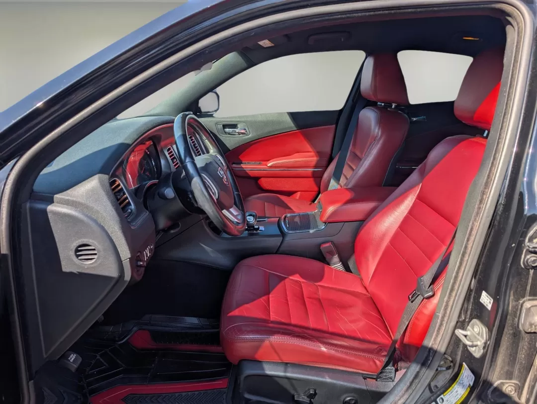 2014 /Red/Black Dodge Charger SXT Plus (2C3CDXHGXEH) with an Other engine, located at 5115 14th Ave., Columbus, GA, 31904, (706) 323-0345, 32.511494, -84.971046 - 2014 Dodge Charger SXT Plus - Photo#9