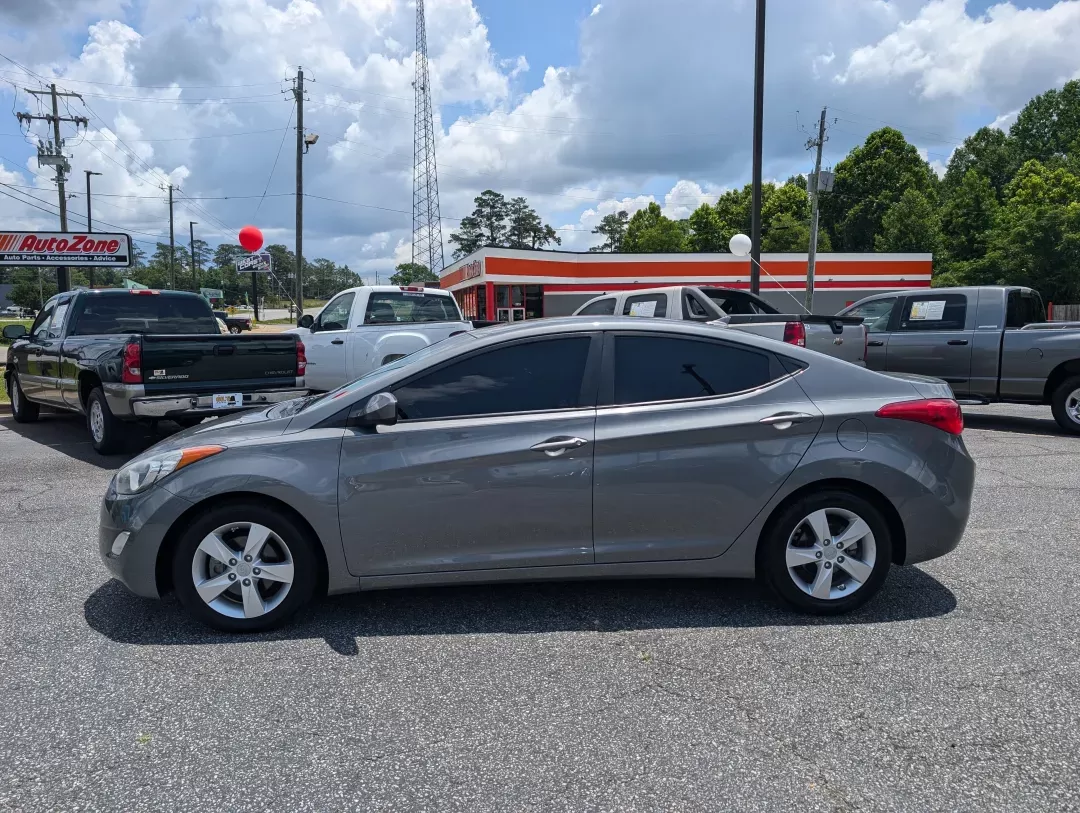 2013 /Gray Hyundai Elantra GLS (5NPDH4AE2DH) with an Gas I4 1.8L/110 engine, 6-Speed Automatic w/Manual Shift transmission, located at 3959 U.S. 80 W, Phenix City, AL, 36870, (334) 297-4885, 32.469296, -85.135185 - 2013 Hyundai Elantra GLS - Photo#7