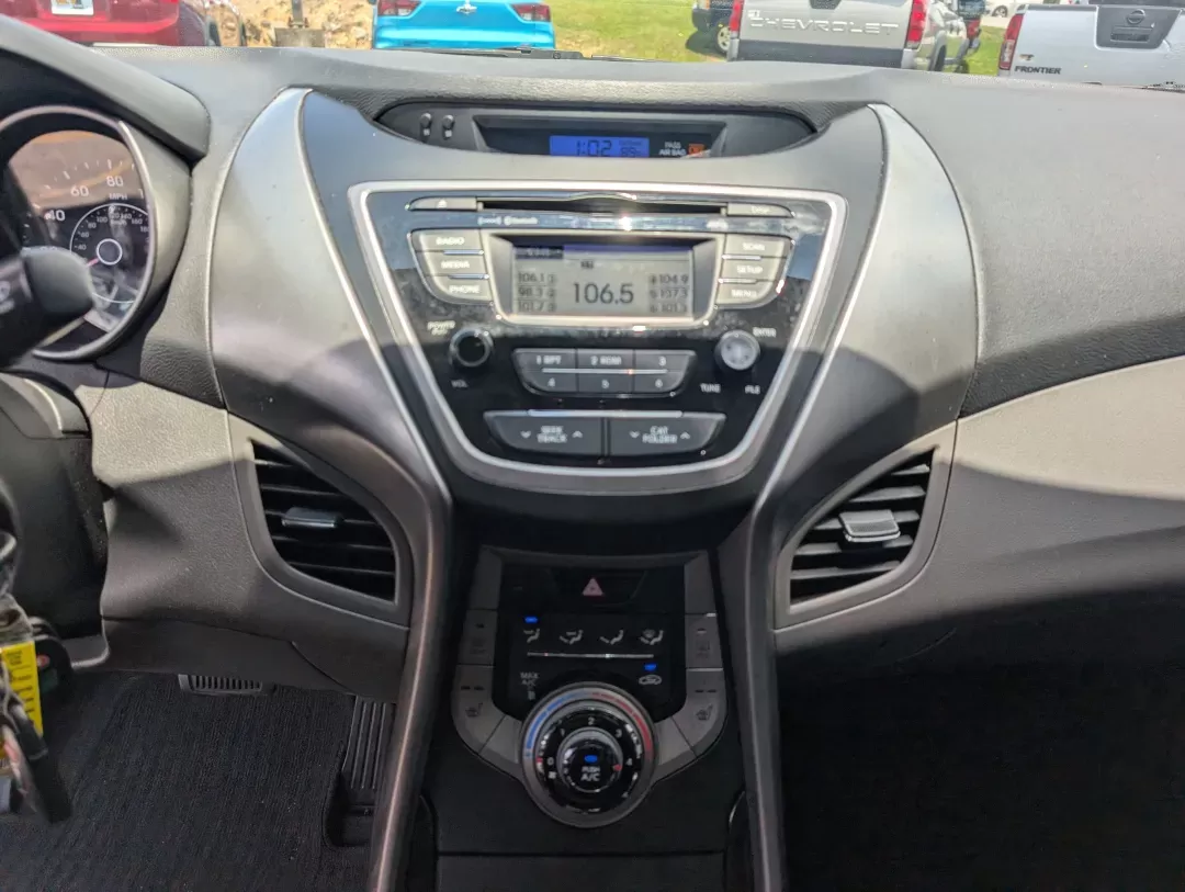 2013 /Gray Hyundai Elantra GLS (5NPDH4AE2DH) with an Gas I4 1.8L/110 engine, 6-Speed Automatic w/Manual Shift transmission, located at 3959 U.S. 80 W, Phenix City, AL, 36870, (334) 297-4885, 32.469296, -85.135185 - 2013 Hyundai Elantra GLS - Photo#14