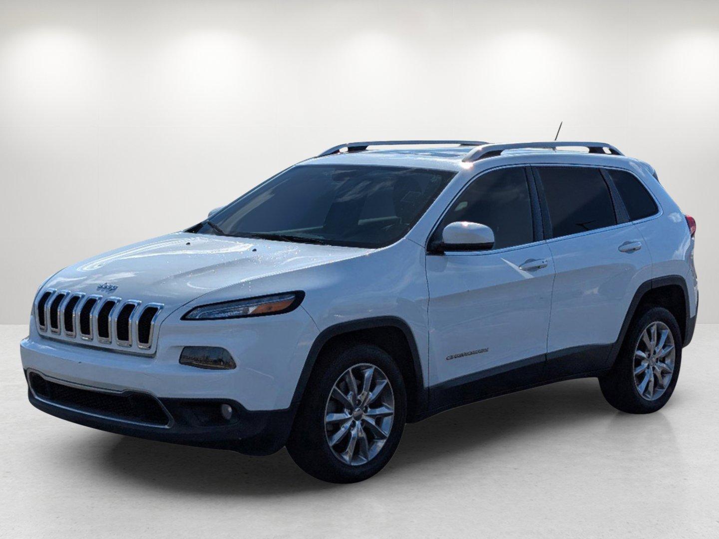 2015 /Lt Frost Beige/Black Jeep Cherokee Limited (1C4PJLDS8FW) with an Regular Unleaded V-6 3.2 L/198 engine, 9-Speed Automatic w/OD transmission, located at 7000 Northlake Connector, Columbus, GA, 31904, (706) 987-8085, 32.524975, -84.978134 - 2015 Jeep Cherokee Limited - Photo#0