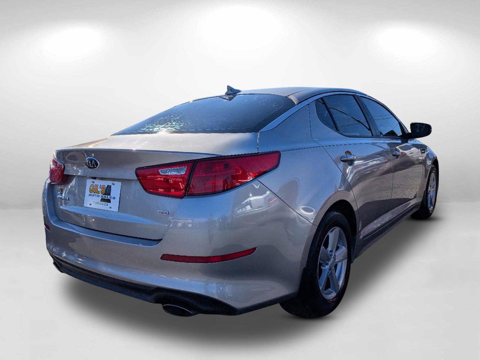 2014 /Beige Kia Optima LX (5XXGM4A76EG) with an Regular Unleaded I-4 2.4 L/144 engine, 6-Speed Automatic w/OD transmission, located at 1430 Gateway Drive, Opelika, AL, 36801, (334) 239-0944, 32.637871, -85.409790 - 2014 Kia Optima LX - Photo#4