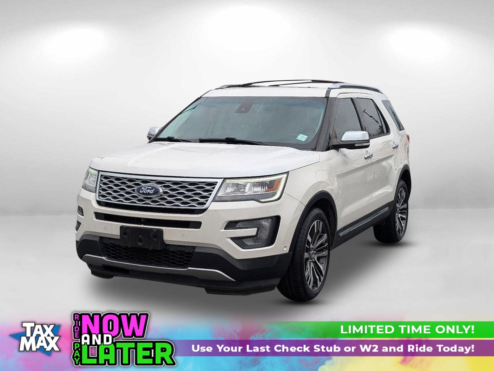 2016 Ford Explorer Platinum (1FM5K8HTXGG) with an Twin Turbo Premium Unleaded V-6 3.5 L/213 engine, 6-Speed Automatic w/OD transmission, located at 5115 14th Ave., Columbus, GA, 31904, (706) 323-0345, 32.511494, -84.971046 - 2016 Ford Explorer Platinum - Photo#0