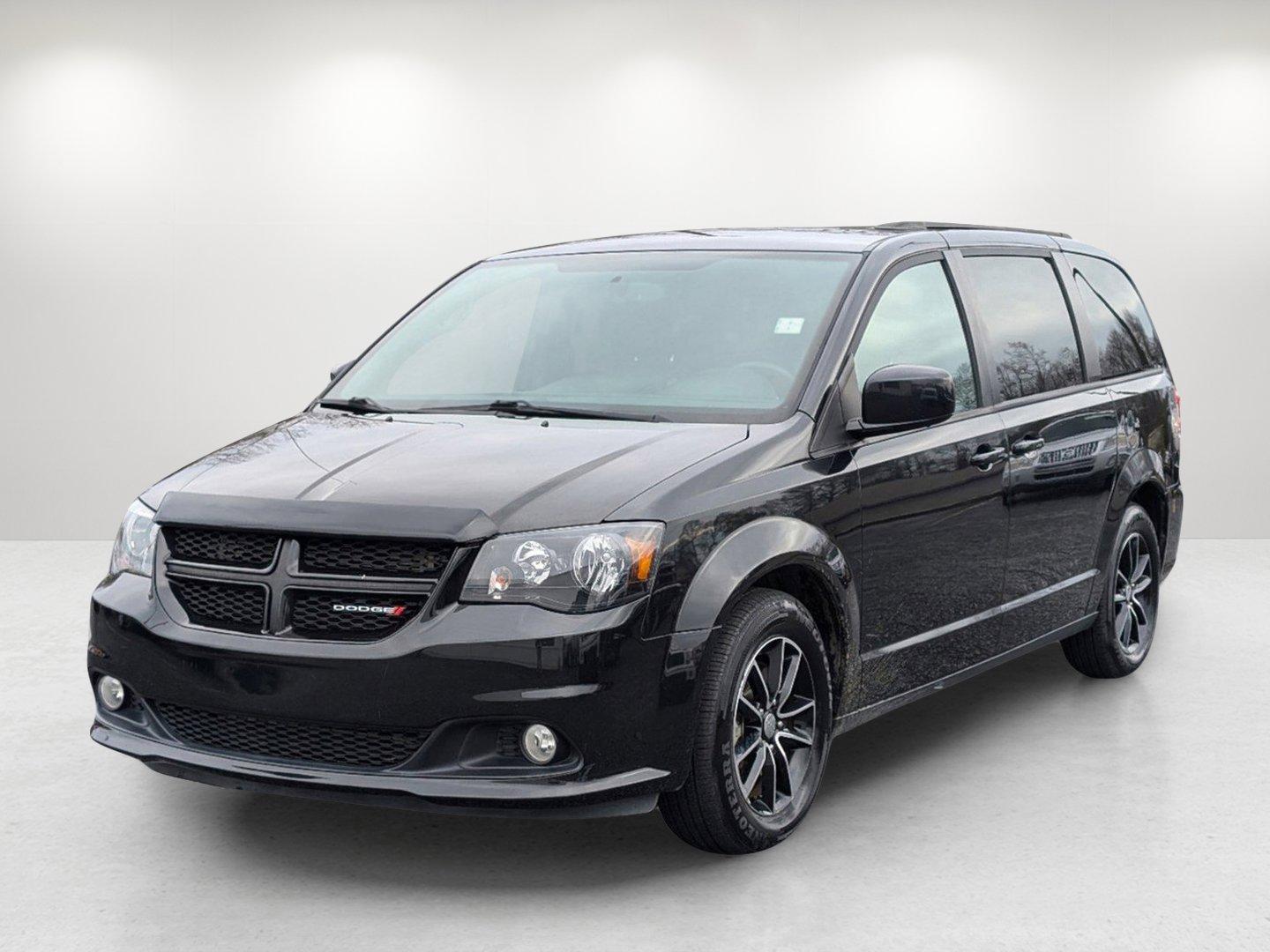 2018 /Black Dodge Grand Caravan GT (2C4RDGEG1JR) with an Regular Unleaded V-6 3.6 L/220 engine, 6-Speed Multi-Speed Automatic w/OD transmission, located at 804 22nd Ave, Phenix City, AL, 36870, (334) 297-1860, 32.484749, -85.024475 - 2018 Dodge Grand Caravan GT - Photo#0